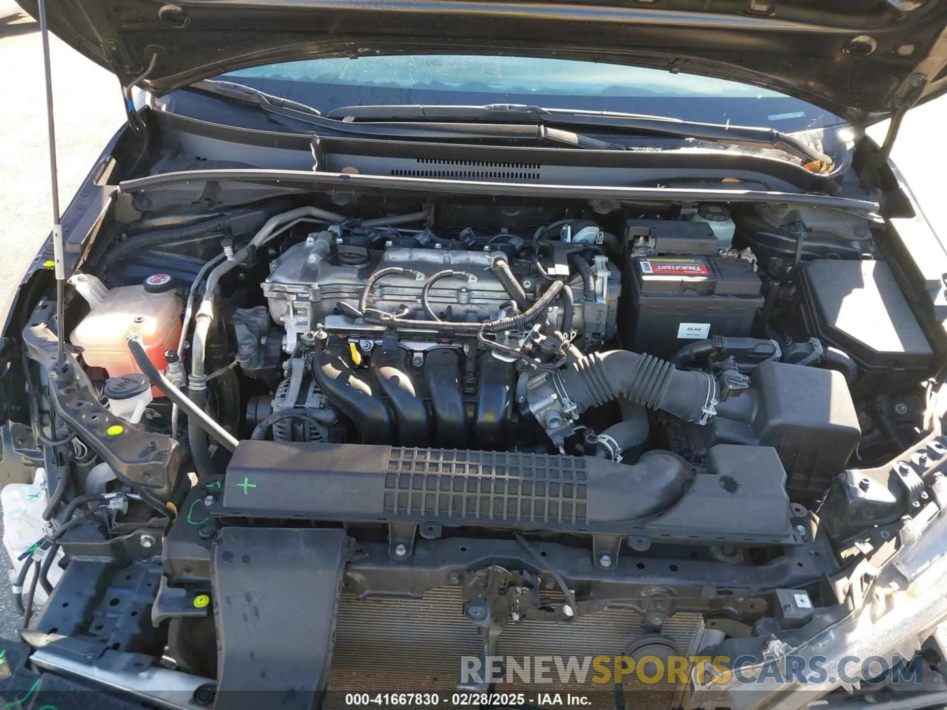 10 Фотография поврежденного автомобиля JTDEPMAE7NJ213760 TOYOTA COROLLA 2022