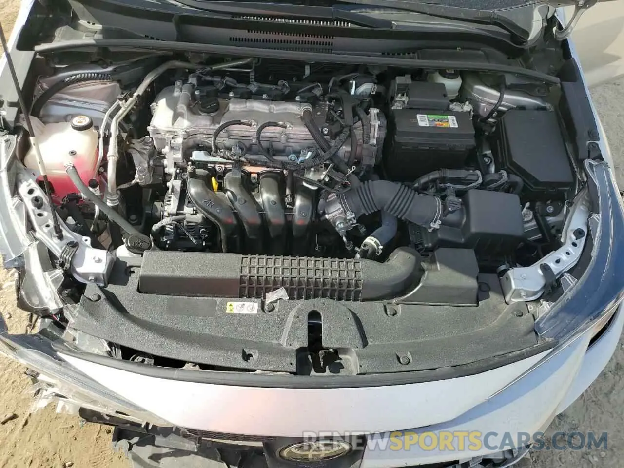 11 Фотография поврежденного автомобиля JTDEPMAE7NJ217047 TOYOTA COROLLA 2022