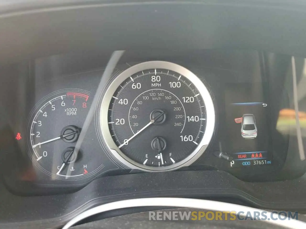 9 Фотография поврежденного автомобиля JTDEPMAE7NJ217047 TOYOTA COROLLA 2022
