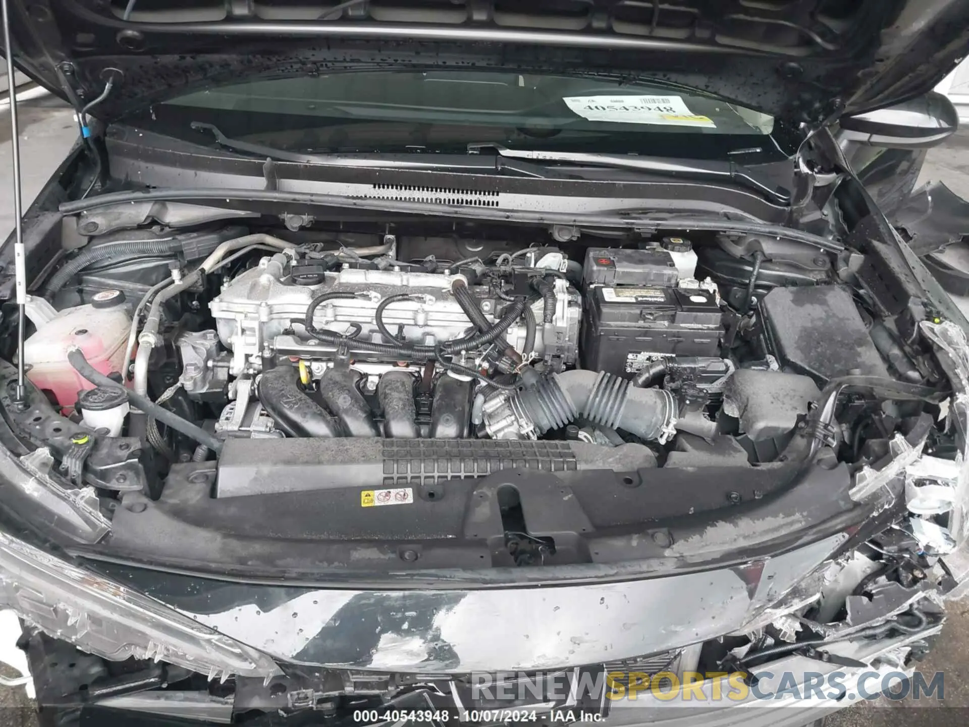 10 Photograph of a damaged car JTDEPMAE7NJ218053 TOYOTA COROLLA 2022