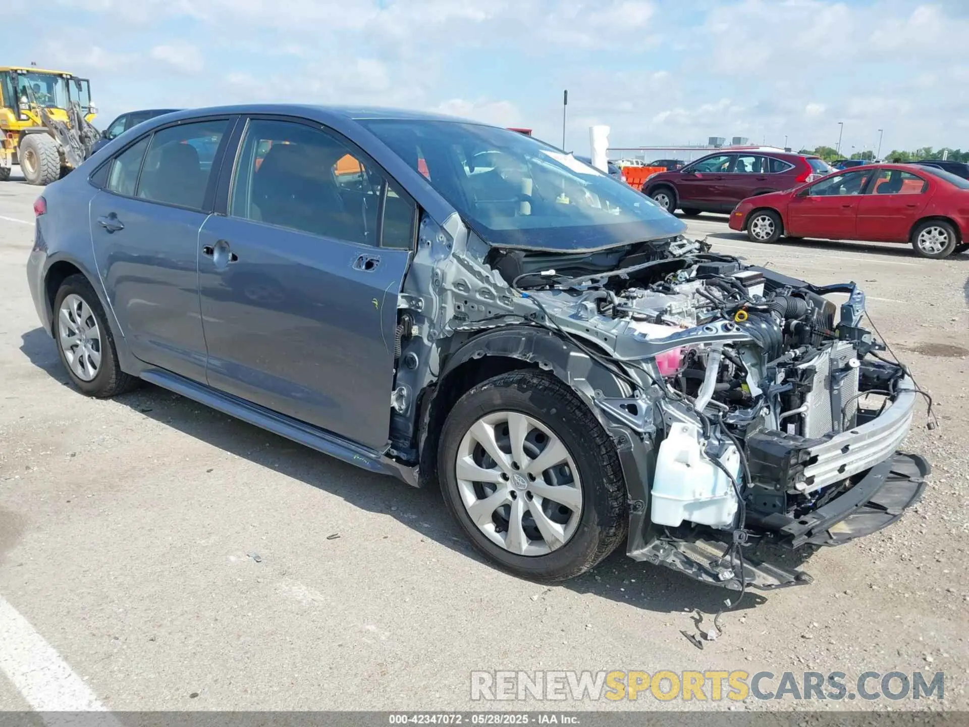 1 Фотография поврежденного автомобиля JTDEPMAE7NJ222667 TOYOTA COROLLA 2022
