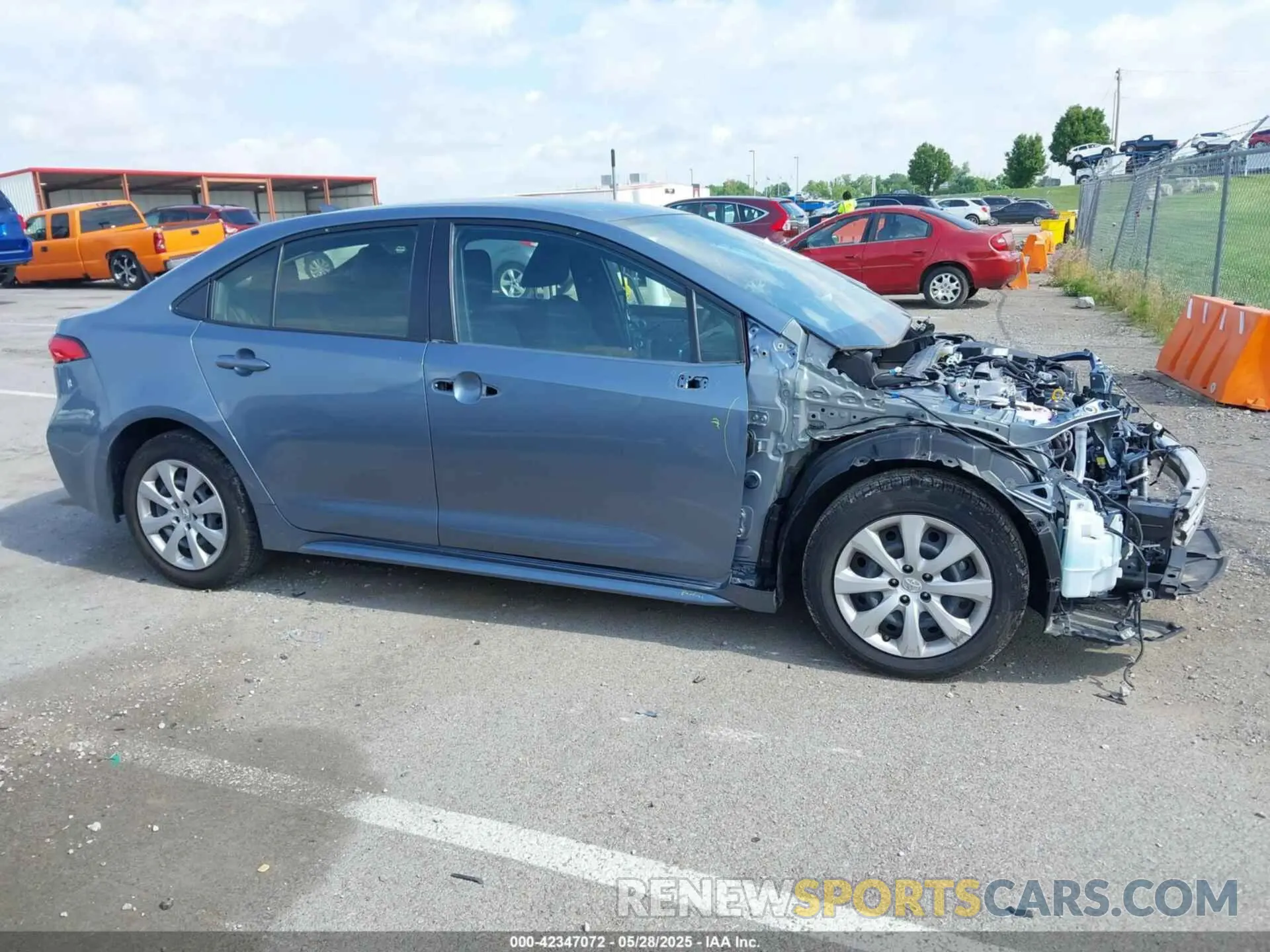 14 Фотография поврежденного автомобиля JTDEPMAE7NJ222667 TOYOTA COROLLA 2022