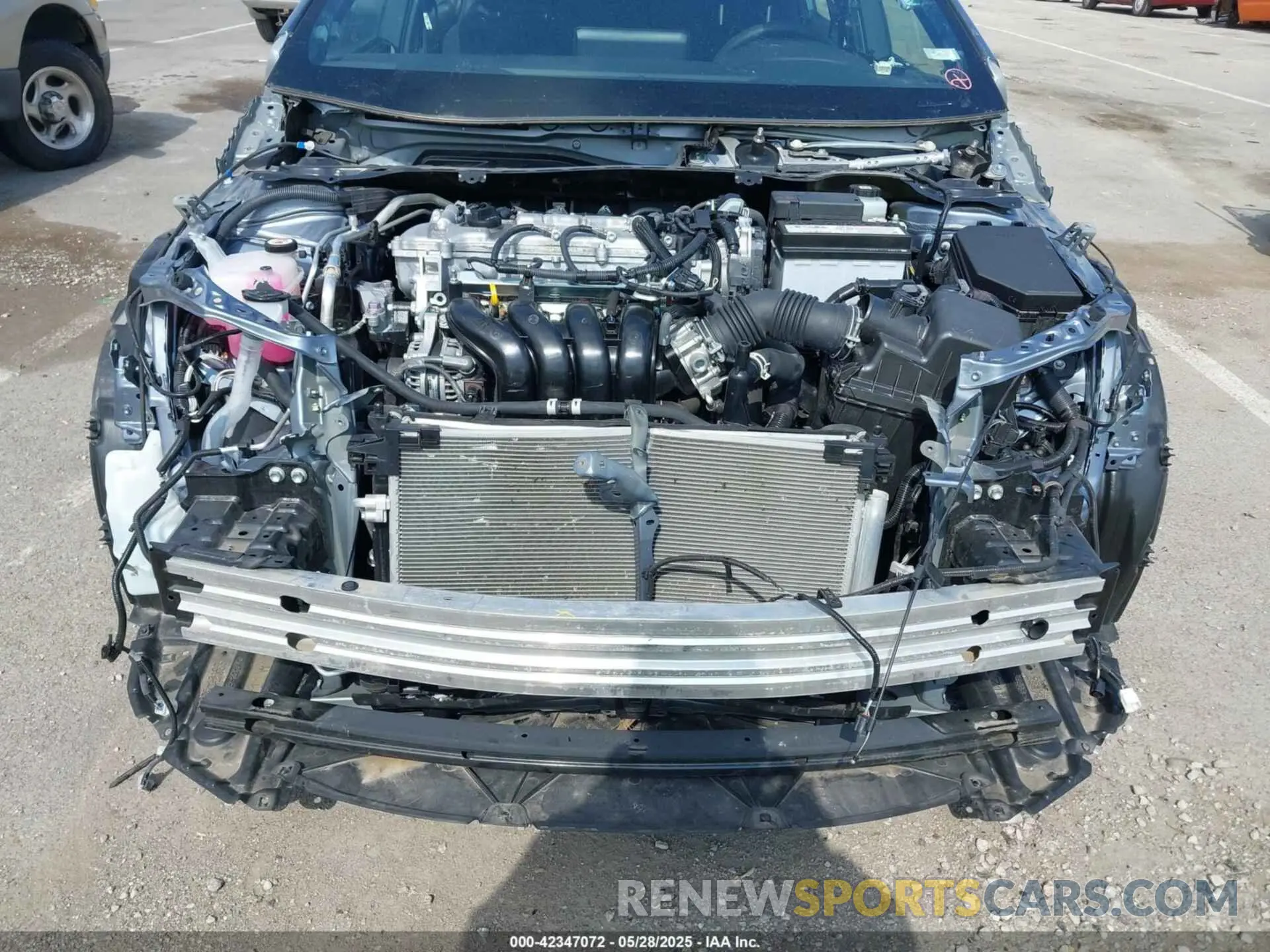 6 Фотография поврежденного автомобиля JTDEPMAE7NJ222667 TOYOTA COROLLA 2022