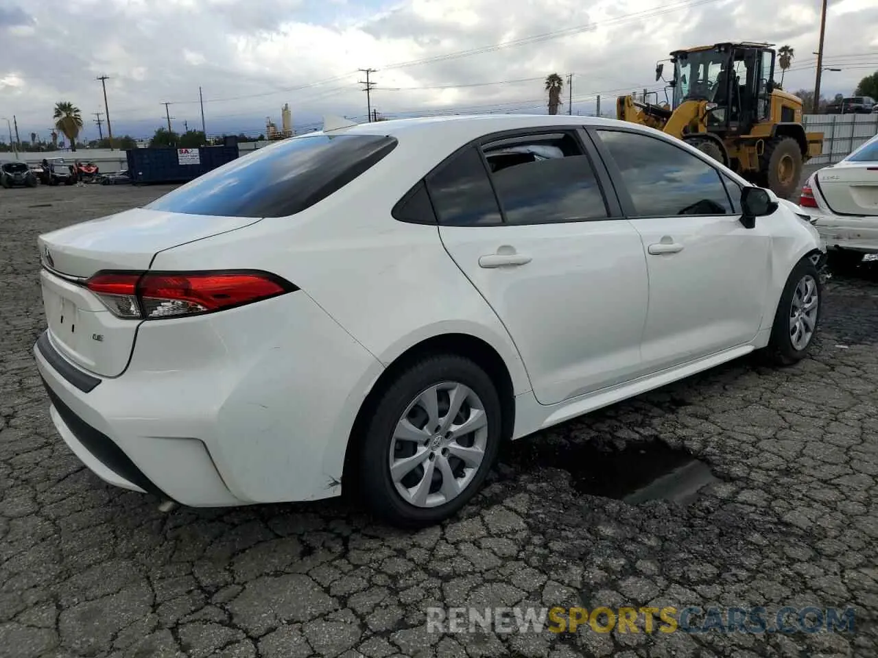 3 Photograph of a damaged car JTDEPMAE8N3001101 TOYOTA COROLLA 2022