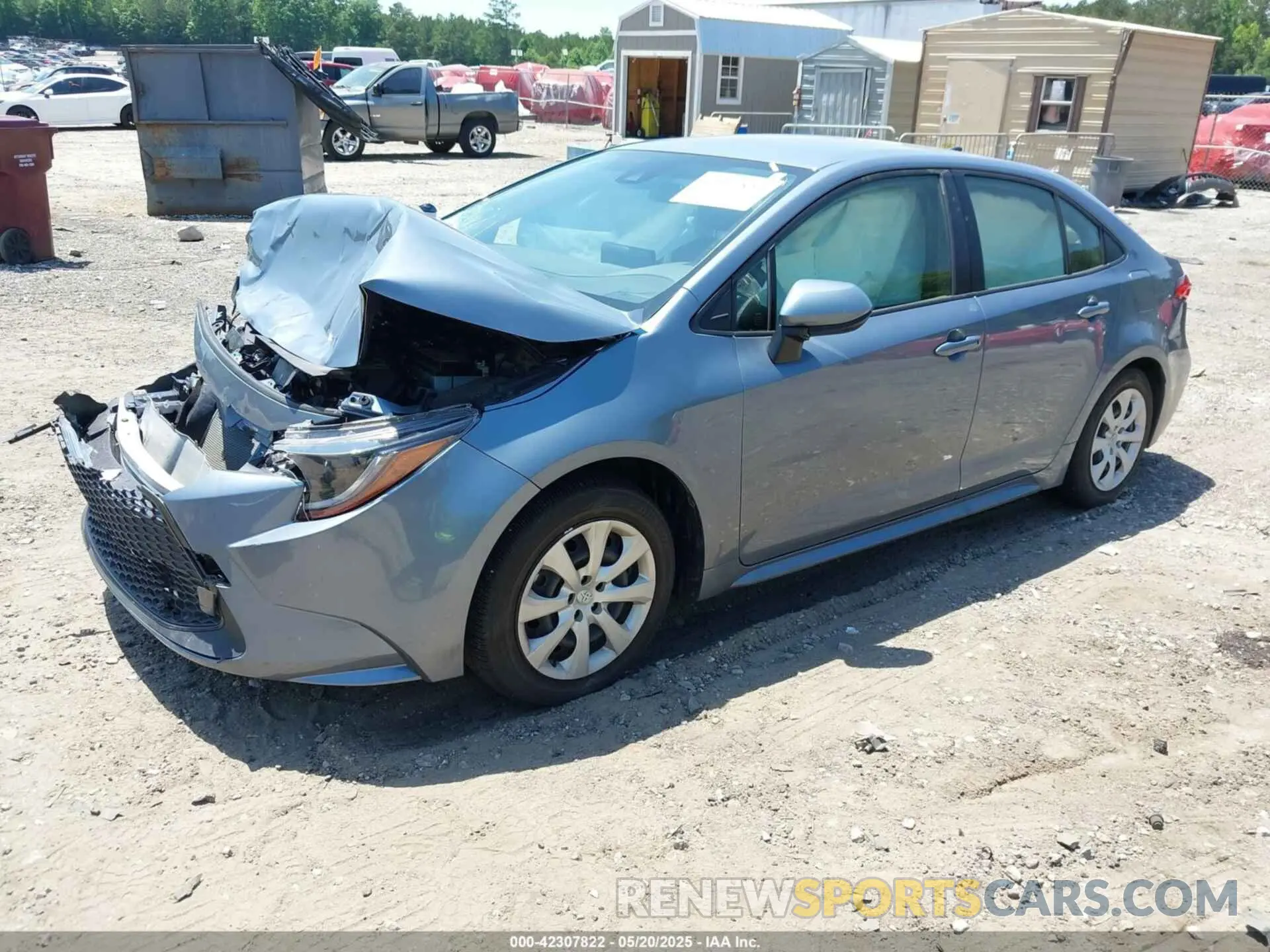2 Фотография поврежденного автомобиля JTDEPMAE8N3003253 TOYOTA COROLLA 2022
