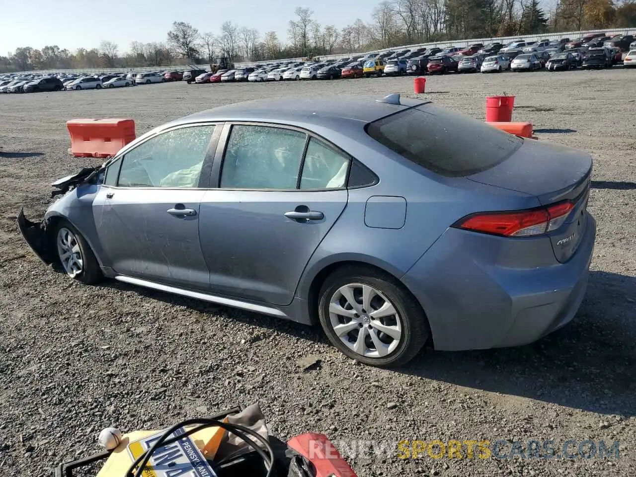 2 Photograph of a damaged car JTDEPMAE8N3004032 TOYOTA COROLLA 2022