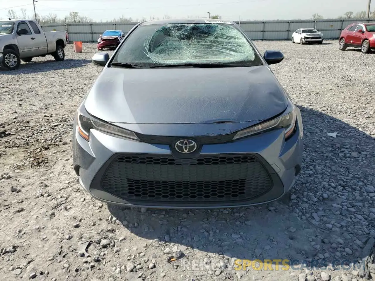 5 Фотография поврежденного автомобиля JTDEPMAE8N3014608 TOYOTA COROLLA 2022
