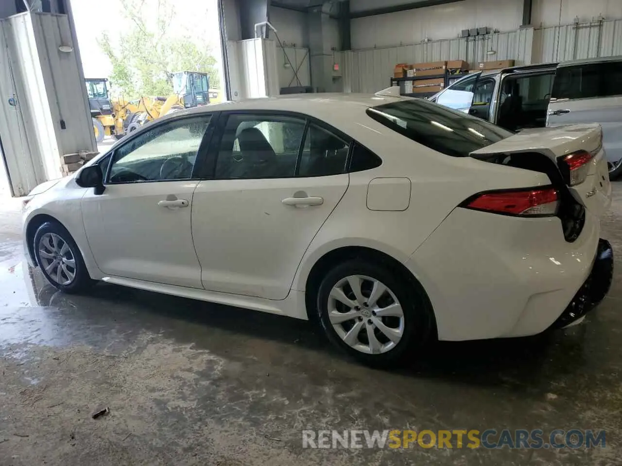 2 Фотография поврежденного автомобиля JTDEPMAE8N3020313 TOYOTA COROLLA 2022