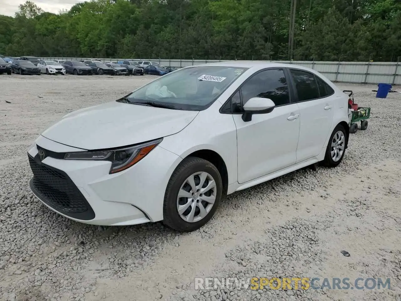 1 Фотография поврежденного автомобиля JTDEPMAE8N3022840 TOYOTA COROLLA 2022
