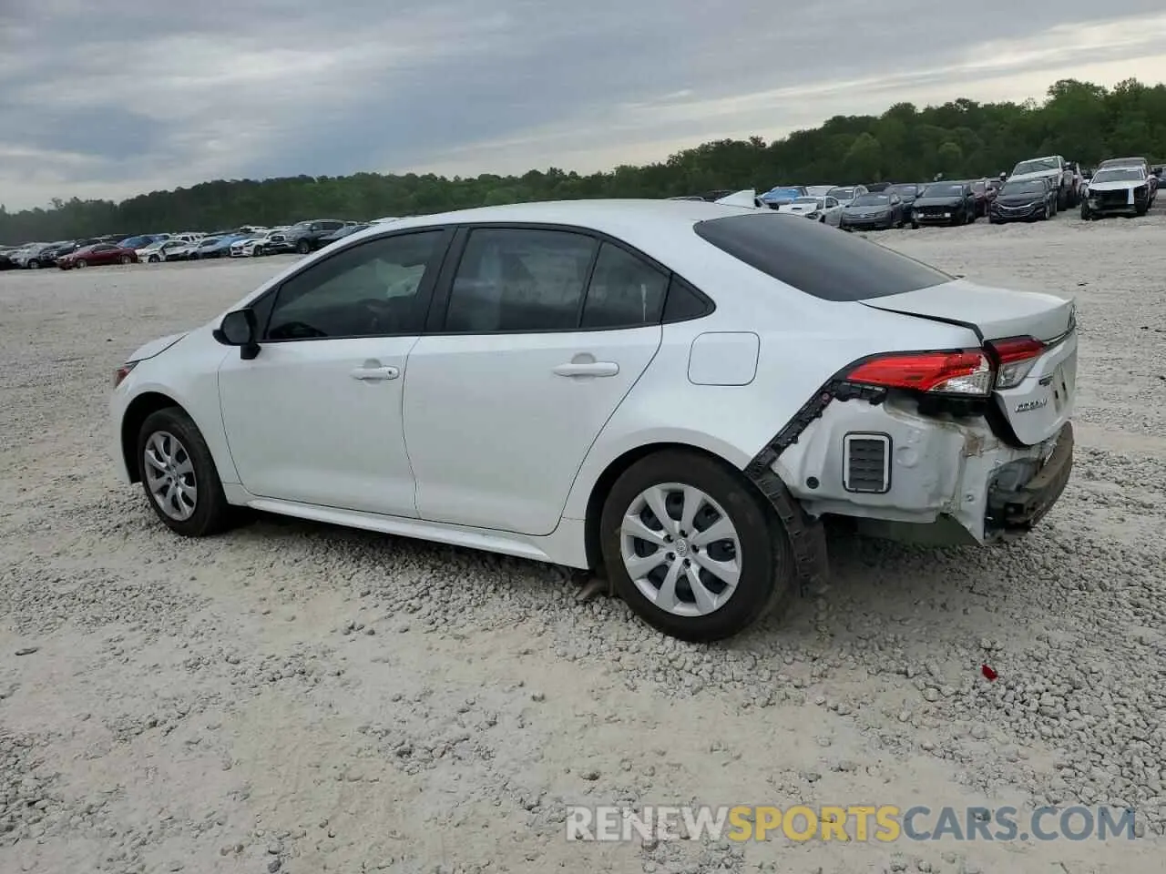 2 Фотография поврежденного автомобиля JTDEPMAE8N3022840 TOYOTA COROLLA 2022