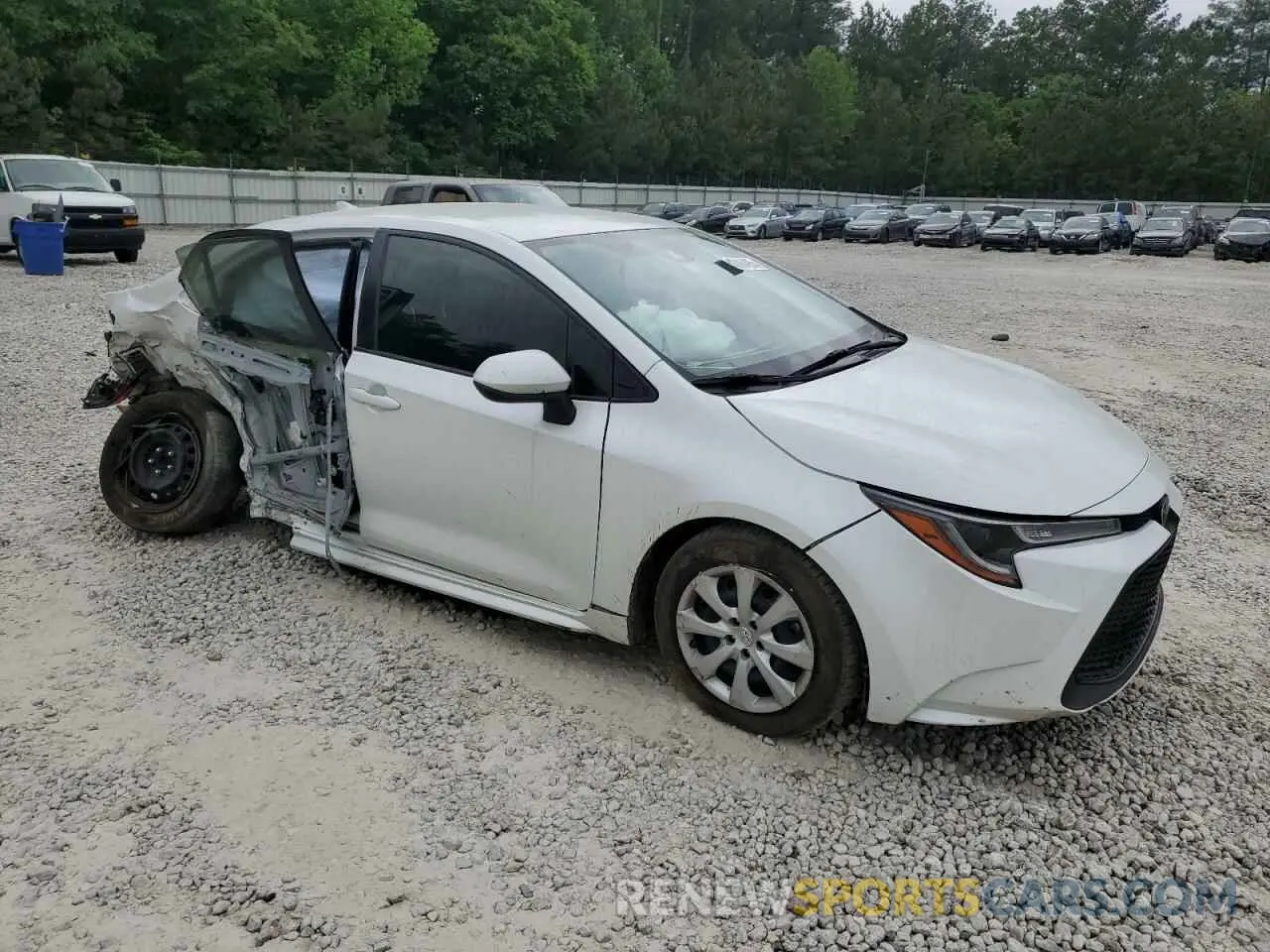 4 Фотография поврежденного автомобиля JTDEPMAE8N3022840 TOYOTA COROLLA 2022