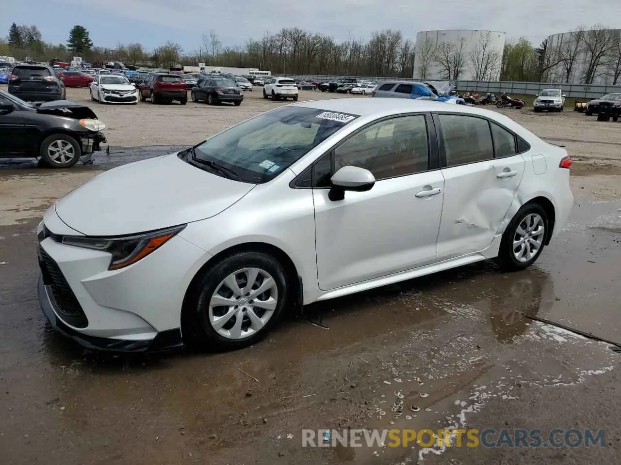 1 Photograph of a damaged car JTDEPMAE8N3024037 TOYOTA COROLLA 2022