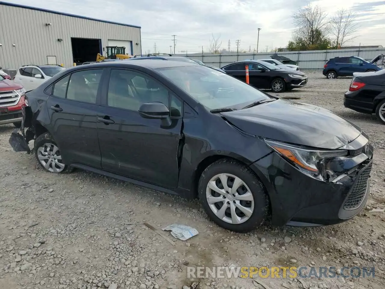 4 Photograph of a damaged car JTDEPMAE8NJ191039 TOYOTA COROLLA 2022