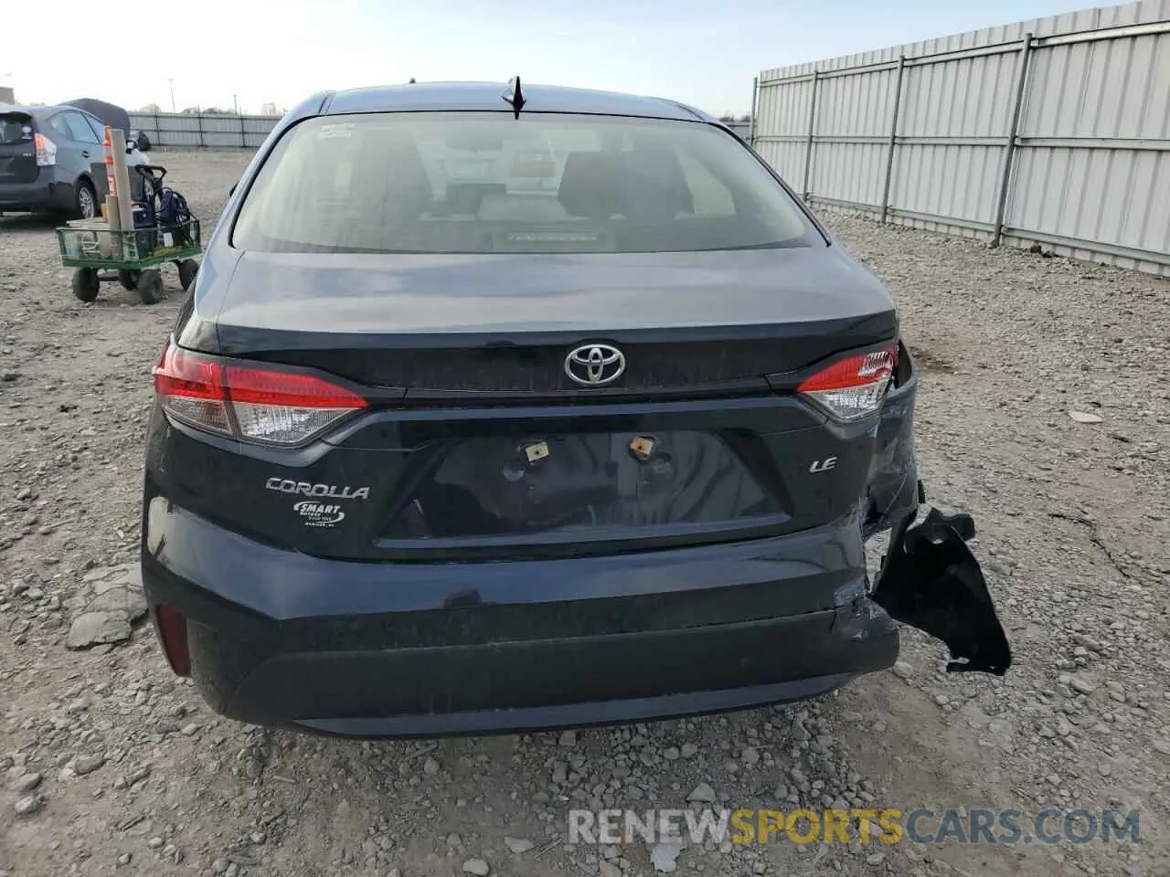 6 Photograph of a damaged car JTDEPMAE8NJ191039 TOYOTA COROLLA 2022