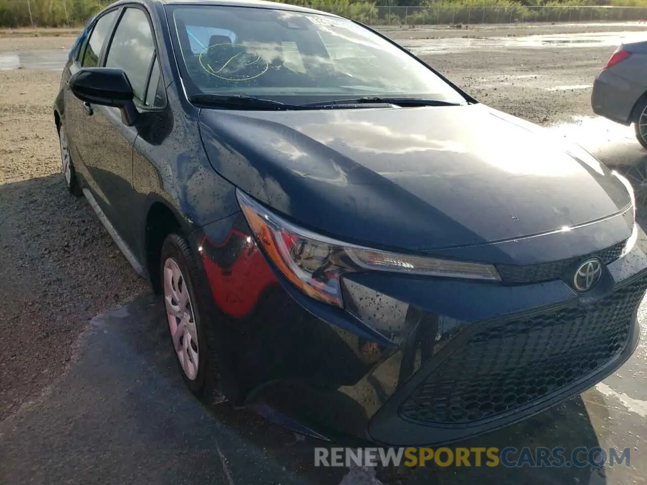 1 Photograph of a damaged car JTDEPMAE8NJ201357 TOYOTA COROLLA 2022