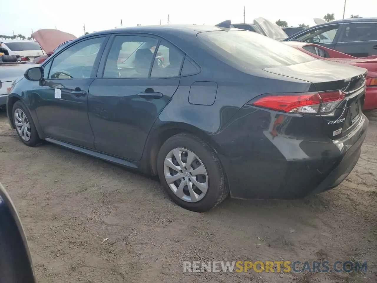 2 Photograph of a damaged car JTDEPMAE8NJ211581 TOYOTA COROLLA 2022