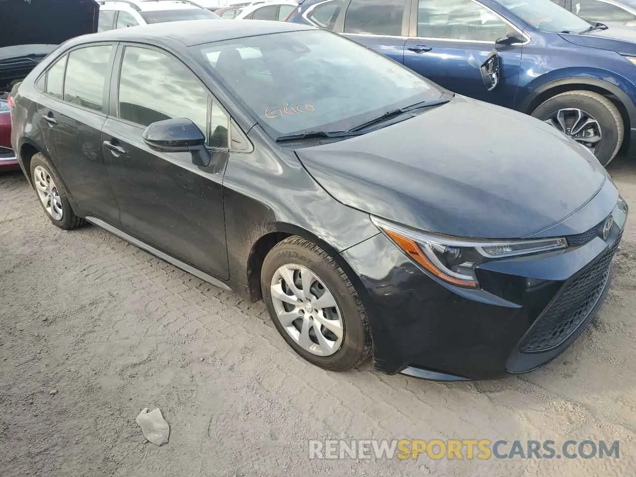 4 Photograph of a damaged car JTDEPMAE8NJ211581 TOYOTA COROLLA 2022