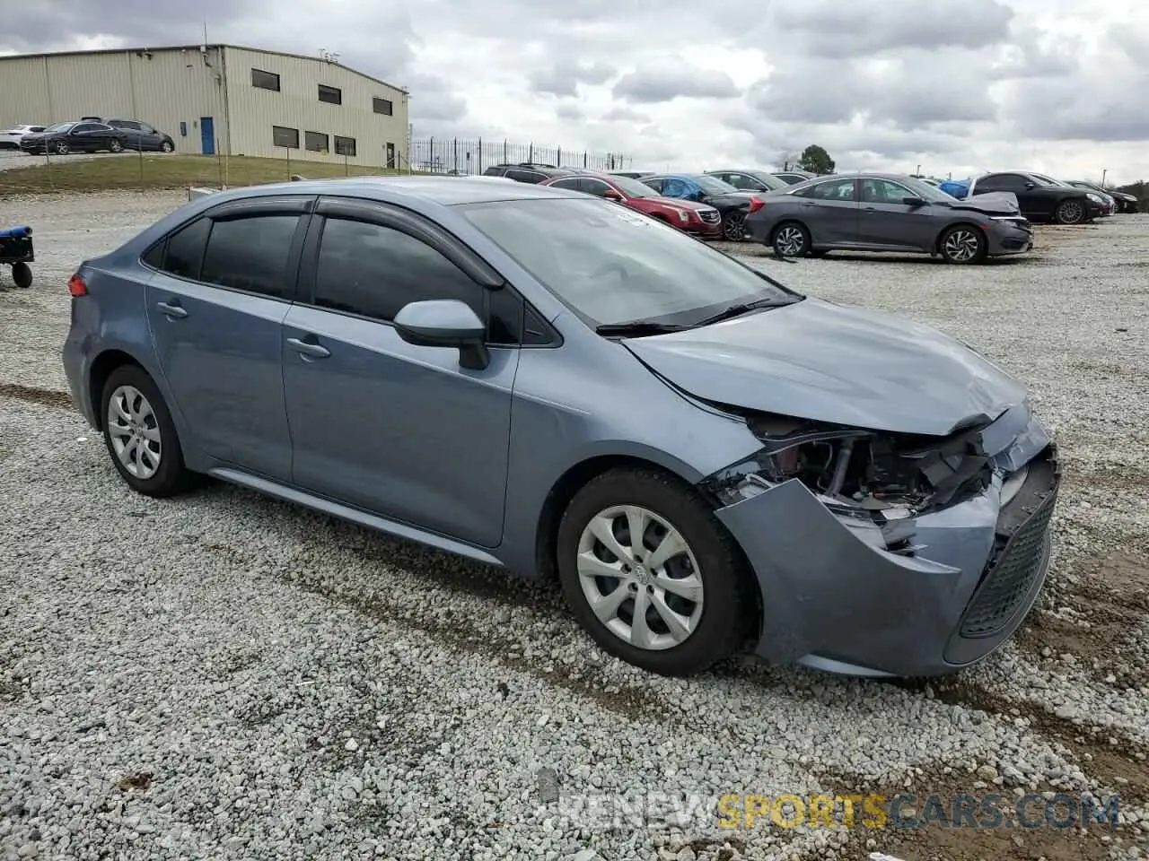 4 Photograph of a damaged car JTDEPMAE8NJ222208 TOYOTA COROLLA 2022
