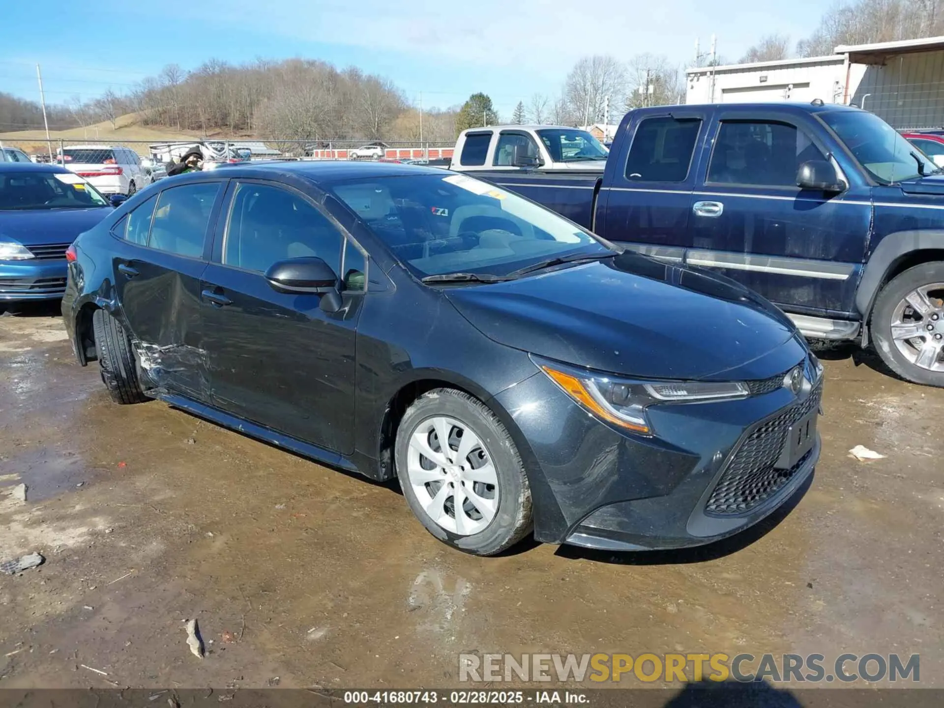 1 Photograph of a damaged car JTDEPMAE8NJ224766 TOYOTA COROLLA 2022