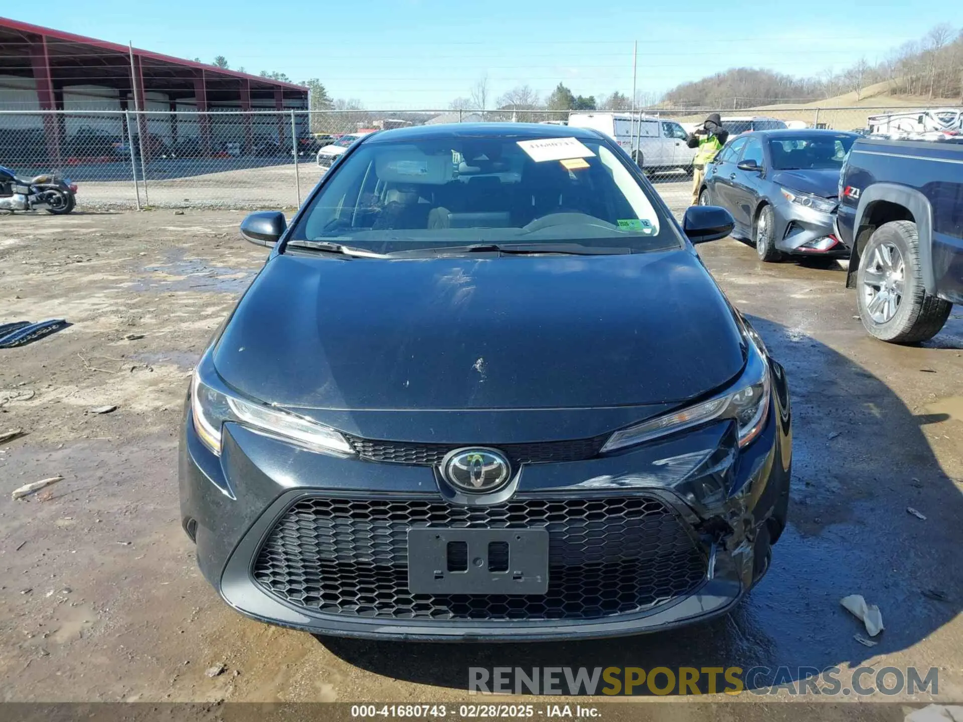 13 Photograph of a damaged car JTDEPMAE8NJ224766 TOYOTA COROLLA 2022