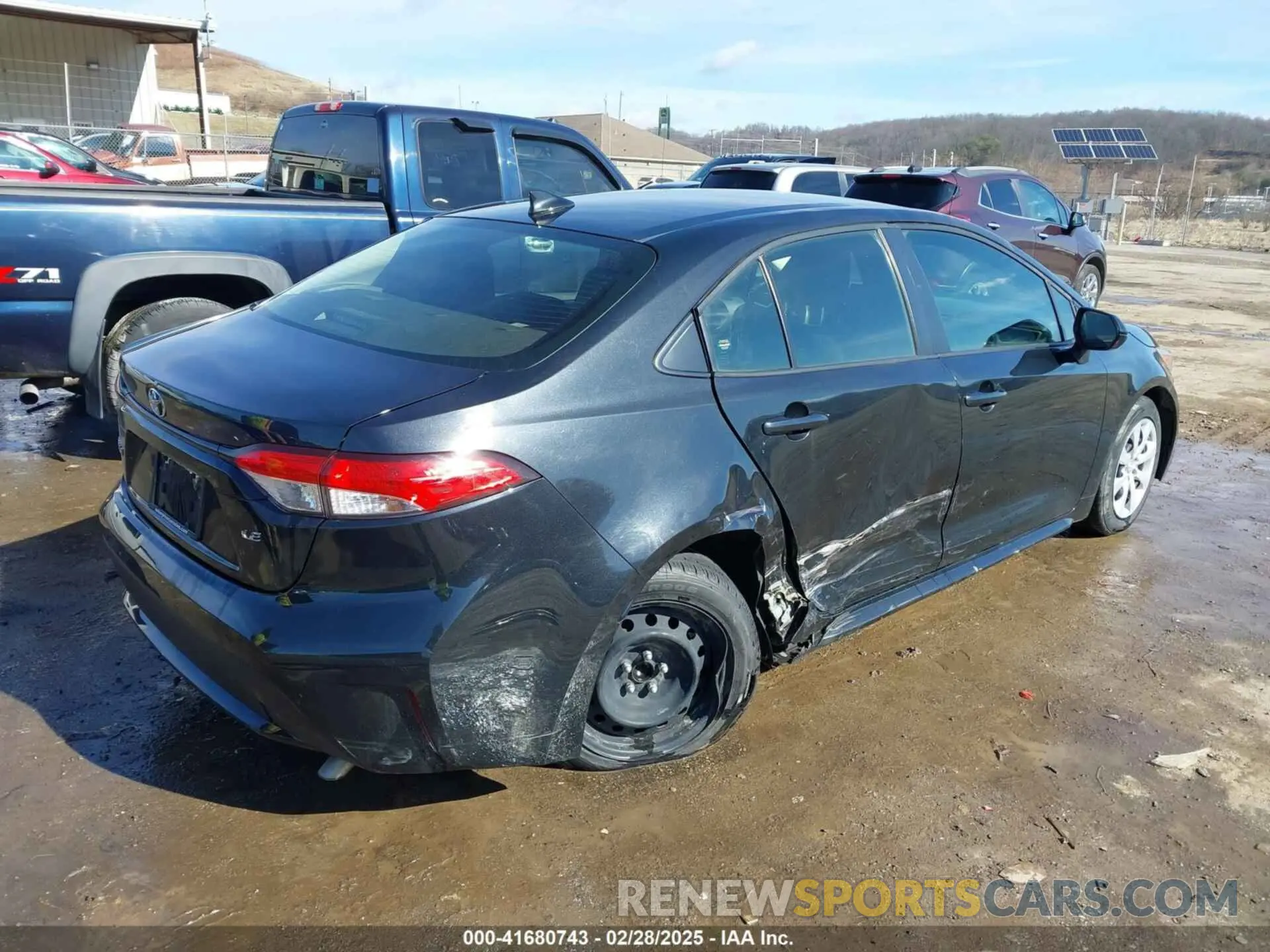 4 Photograph of a damaged car JTDEPMAE8NJ224766 TOYOTA COROLLA 2022