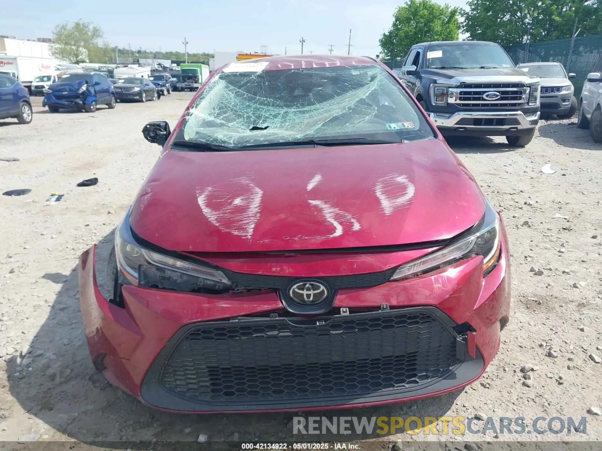 11 Photograph of a damaged car JTDEPMAE8NJ230292 TOYOTA COROLLA 2022