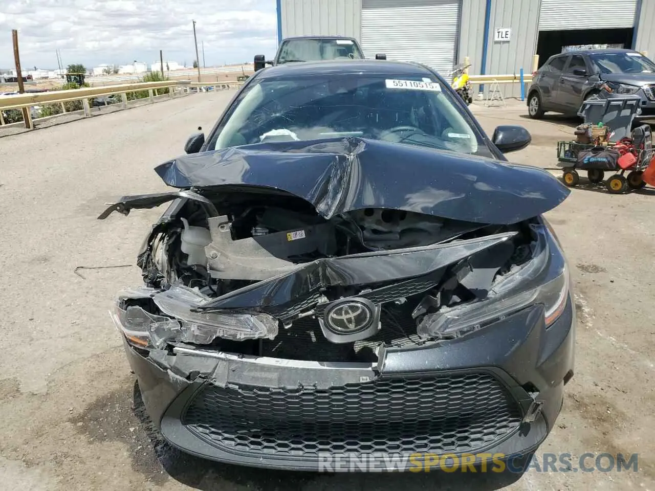 5 Photograph of a damaged car JTDEPMAE8NJ231099 TOYOTA COROLLA 2022
