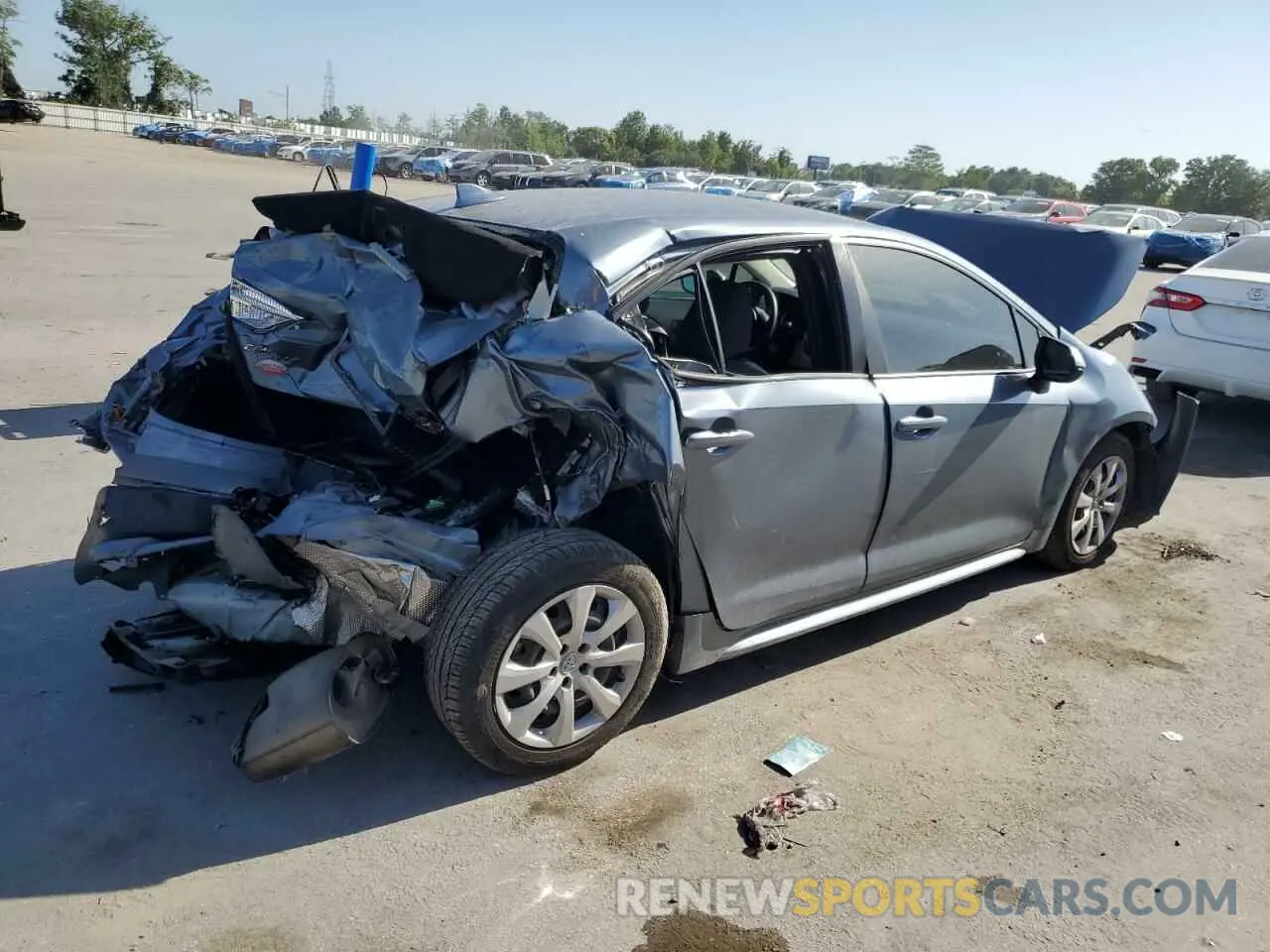 3 Photograph of a damaged car JTDEPMAE9N3008932 TOYOTA COROLLA 2022