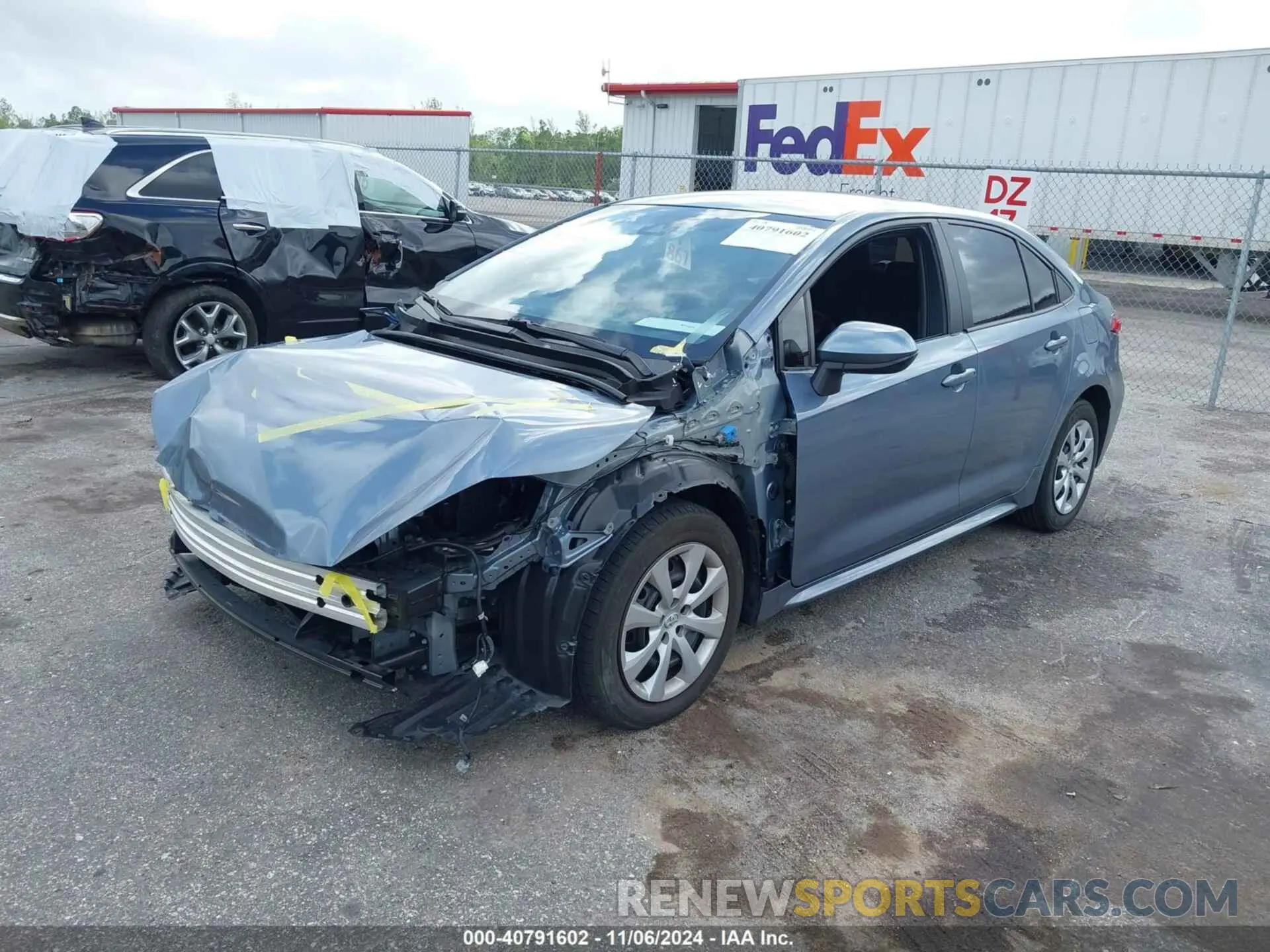 2 Photograph of a damaged car JTDEPMAE9N3012009 TOYOTA COROLLA 2022