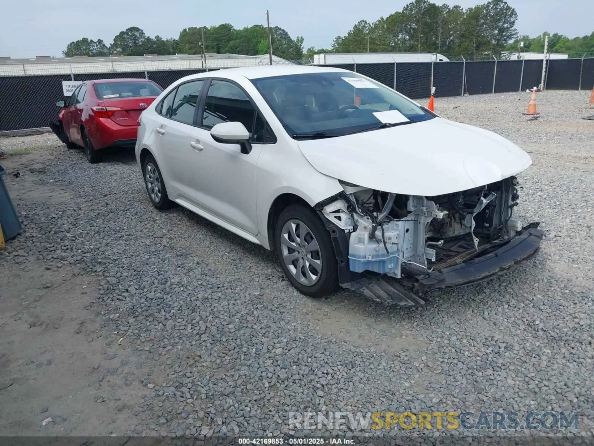 1 Photograph of a damaged car JTDEPMAE9N3024340 TOYOTA COROLLA 2022