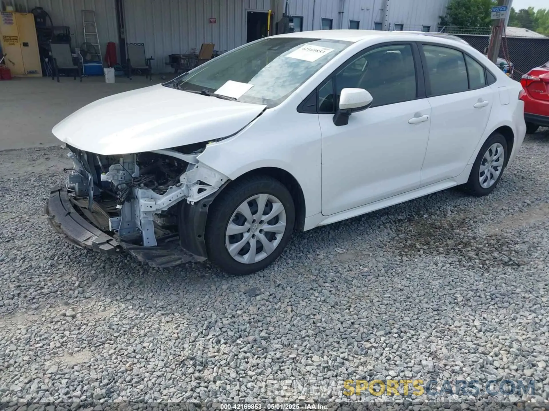 2 Photograph of a damaged car JTDEPMAE9N3024340 TOYOTA COROLLA 2022