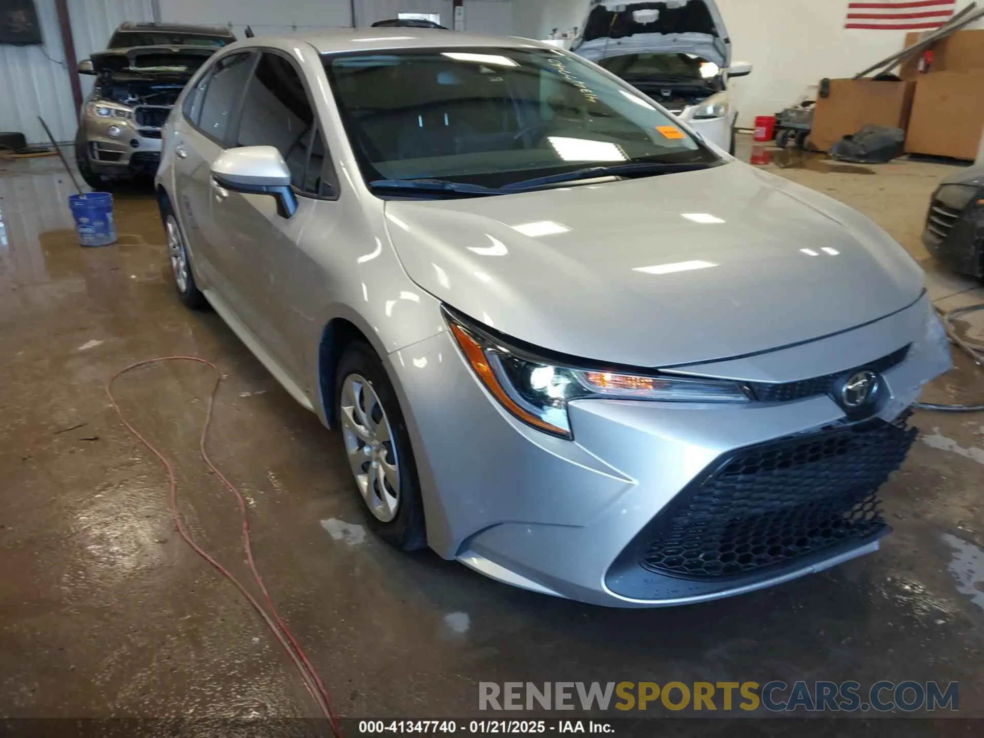 1 Photograph of a damaged car JTDEPMAE9N3024404 TOYOTA COROLLA 2022