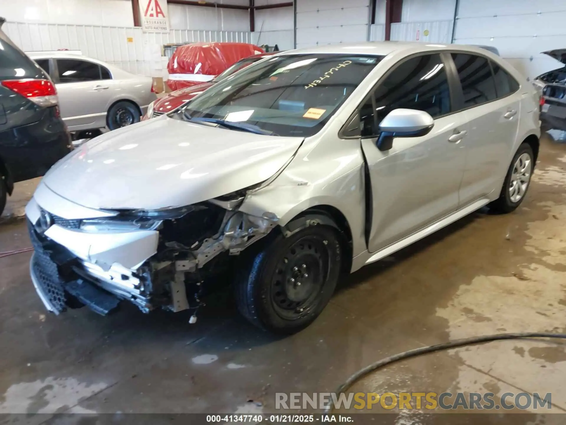 2 Photograph of a damaged car JTDEPMAE9N3024404 TOYOTA COROLLA 2022