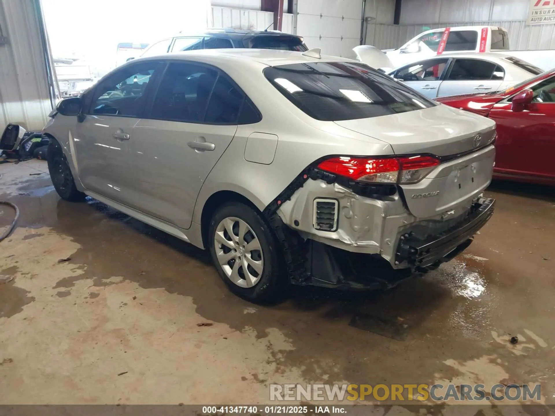 3 Photograph of a damaged car JTDEPMAE9N3024404 TOYOTA COROLLA 2022