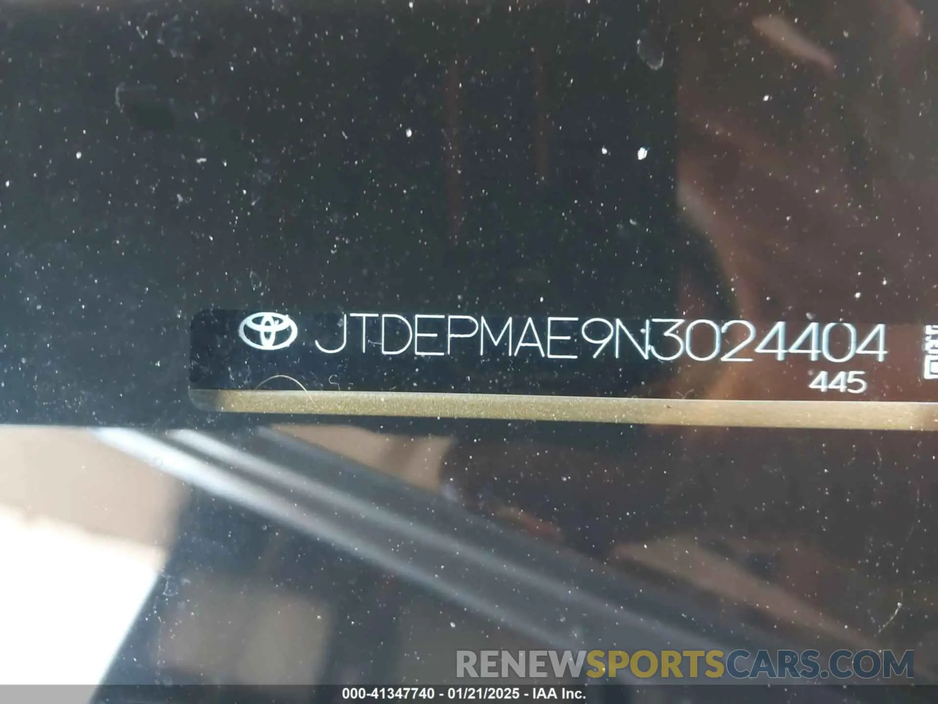 9 Photograph of a damaged car JTDEPMAE9N3024404 TOYOTA COROLLA 2022