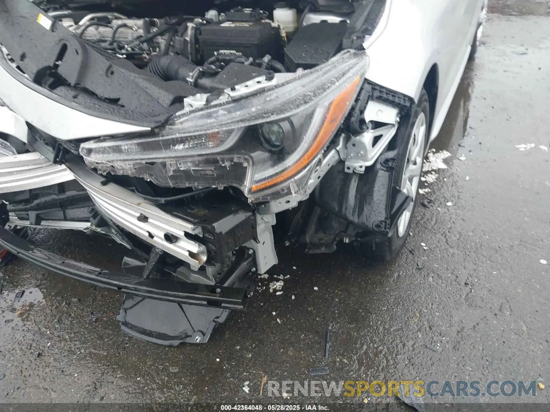 6 Photograph of a damaged car JTDEPMAE9N3025441 TOYOTA COROLLA 2022