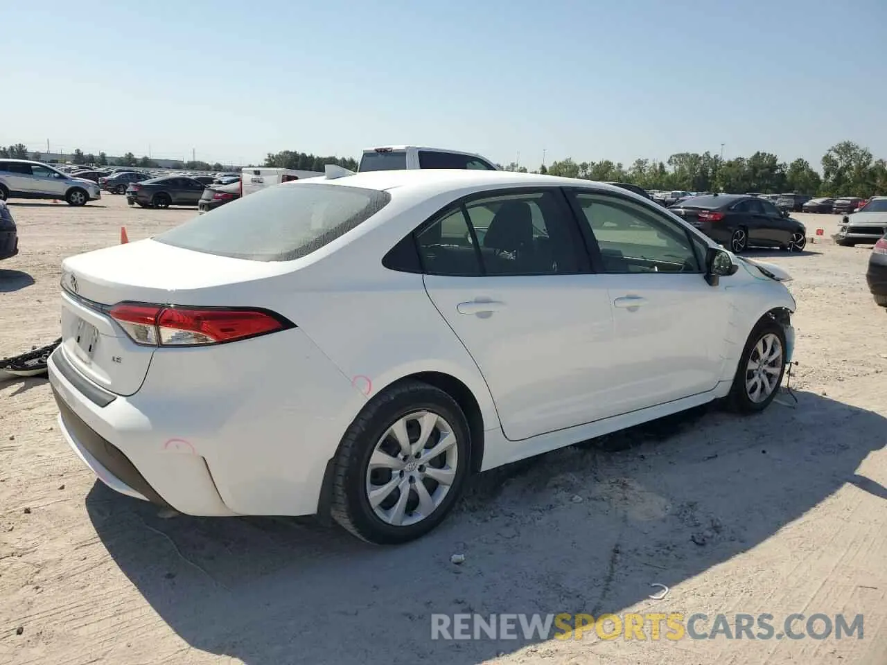 3 Фотография поврежденного автомобиля JTDEPMAE9N3029179 TOYOTA COROLLA 2022