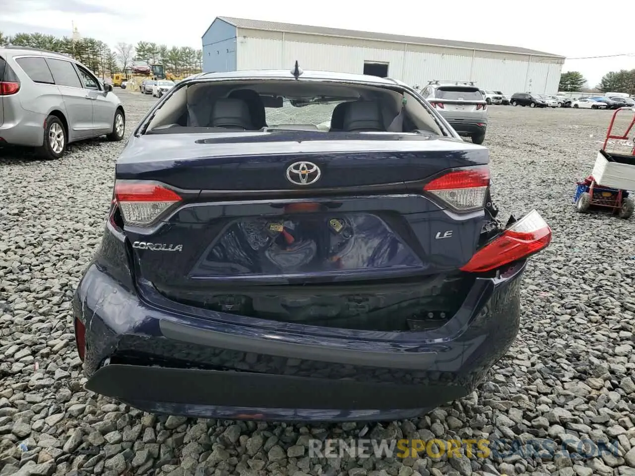 6 Photograph of a damaged car JTDEPMAE9NJ190370 TOYOTA COROLLA 2022