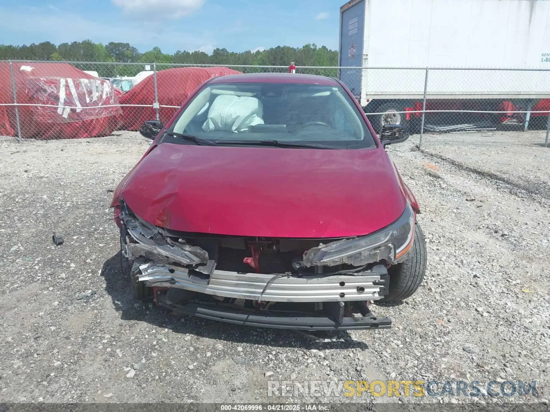 13 Photograph of a damaged car JTDEPMAE9NJ191650 TOYOTA COROLLA 2022