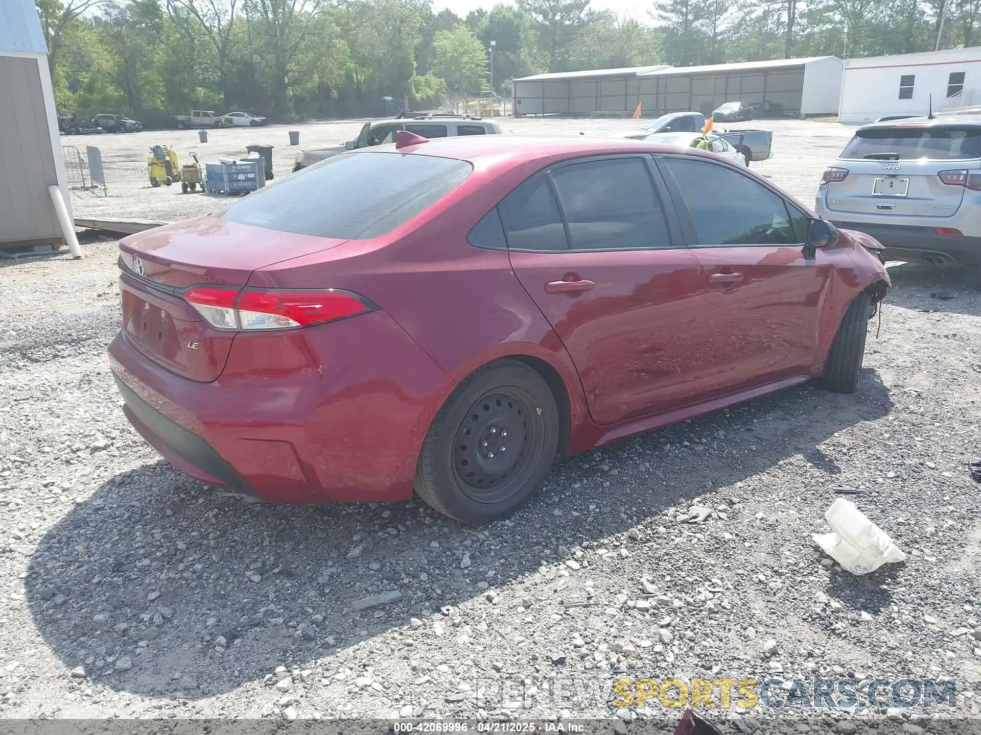 4 Photograph of a damaged car JTDEPMAE9NJ191650 TOYOTA COROLLA 2022