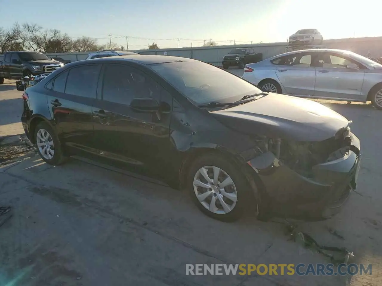 4 Фотография поврежденного автомобиля JTDEPMAE9NJ204428 TOYOTA COROLLA 2022