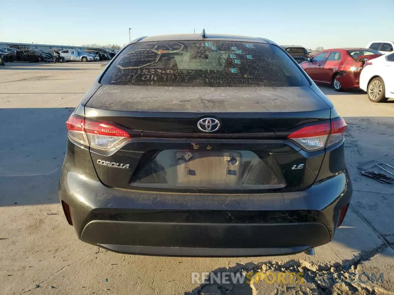 6 Фотография поврежденного автомобиля JTDEPMAE9NJ204428 TOYOTA COROLLA 2022