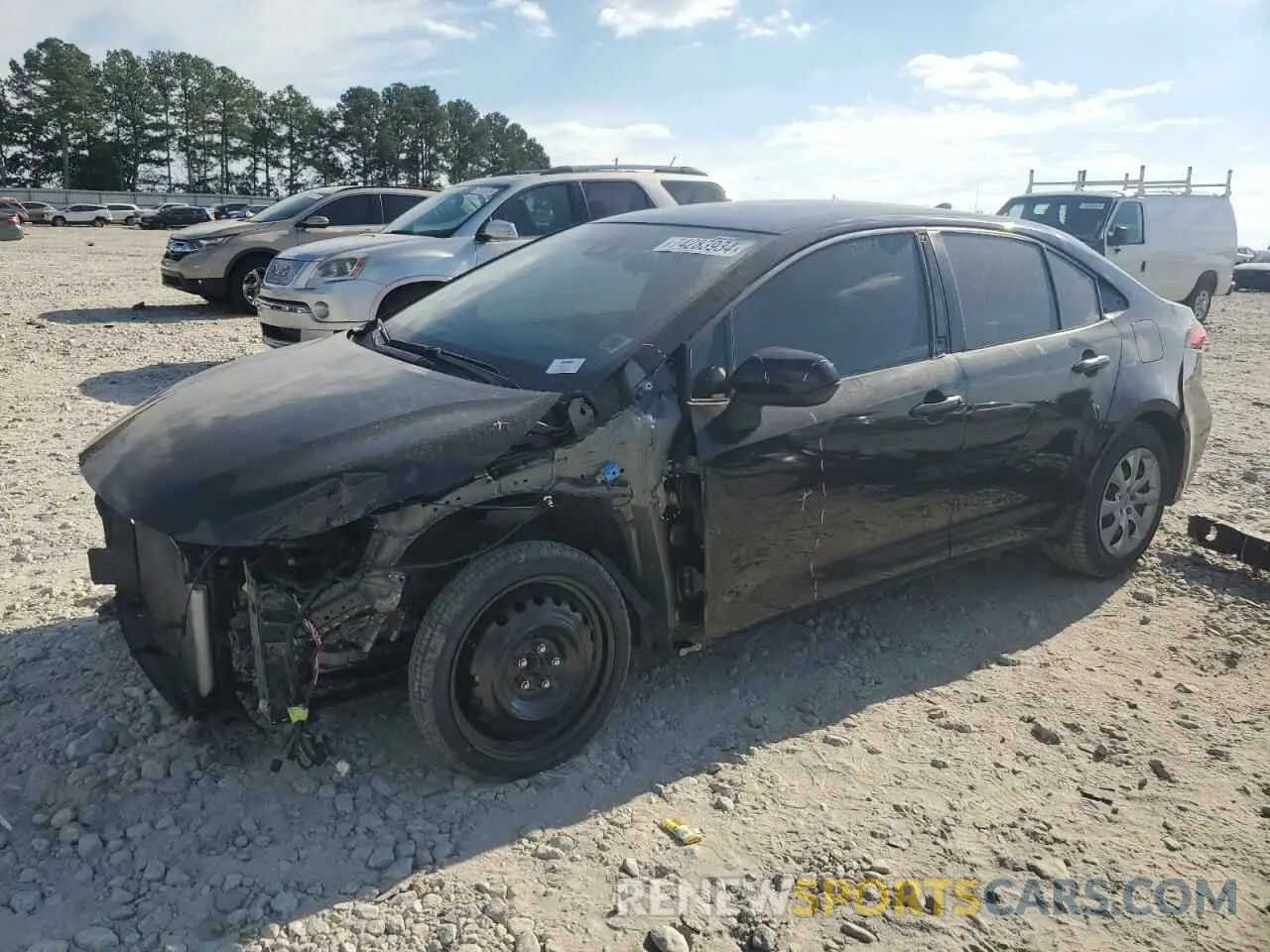 1 Фотография поврежденного автомобиля JTDEPMAE9NJ211279 TOYOTA COROLLA 2022