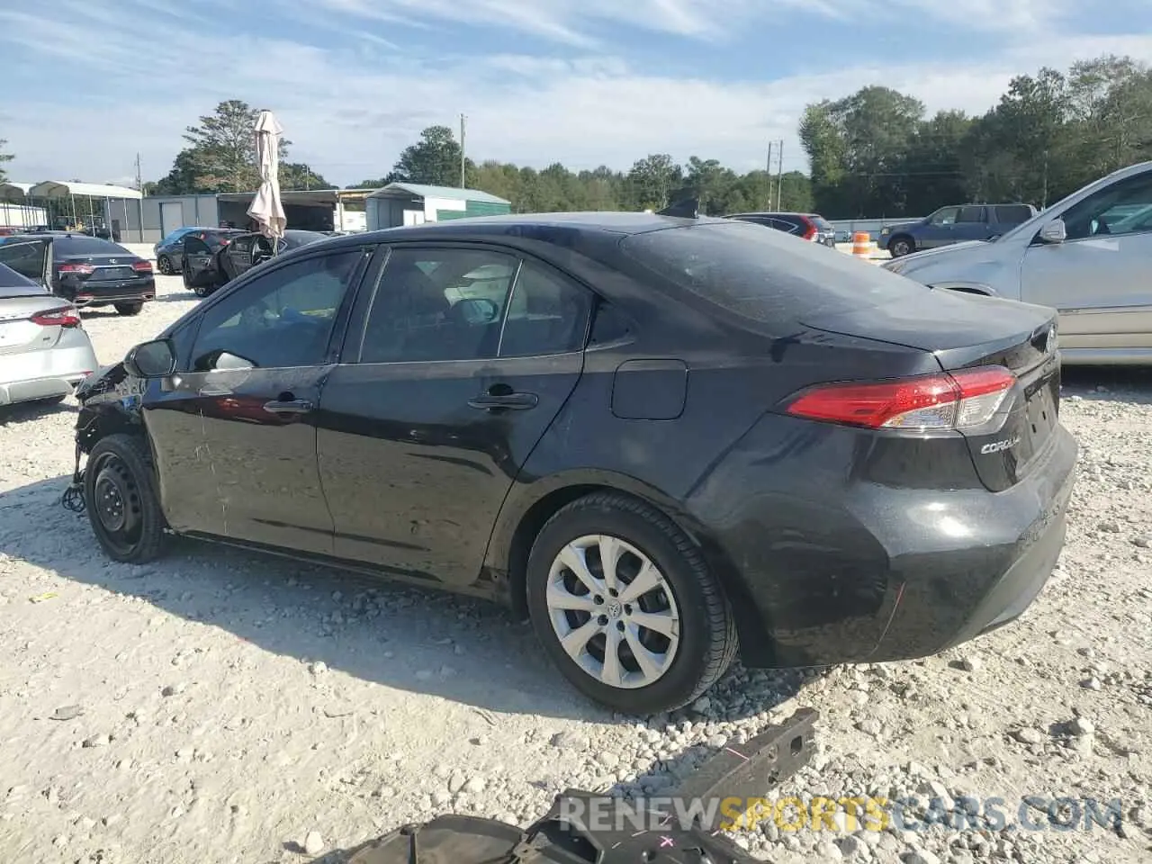 2 Фотография поврежденного автомобиля JTDEPMAE9NJ211279 TOYOTA COROLLA 2022