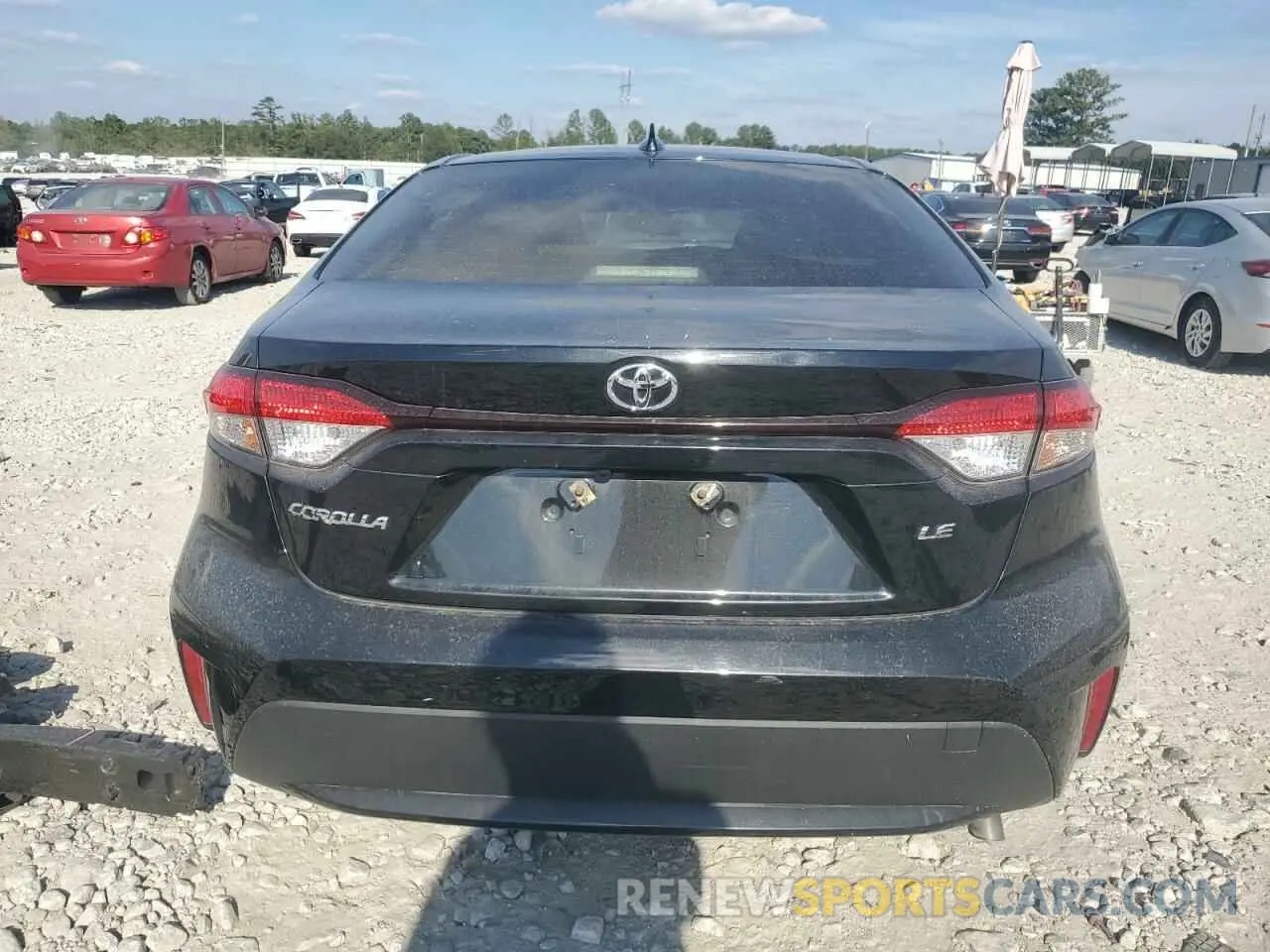 6 Фотография поврежденного автомобиля JTDEPMAE9NJ211279 TOYOTA COROLLA 2022