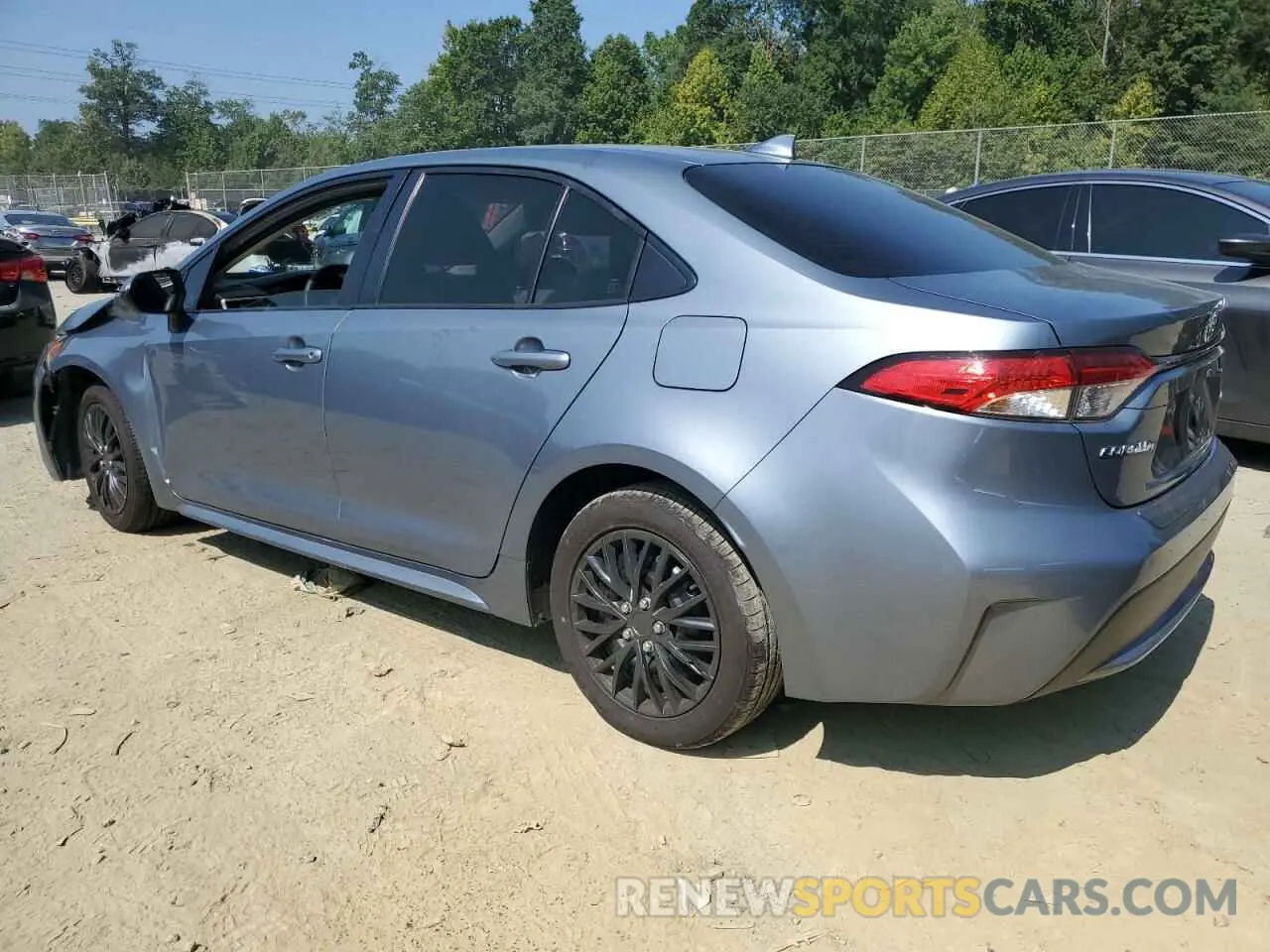 2 Photograph of a damaged car JTDEPMAE9NJ222136 TOYOTA COROLLA 2022