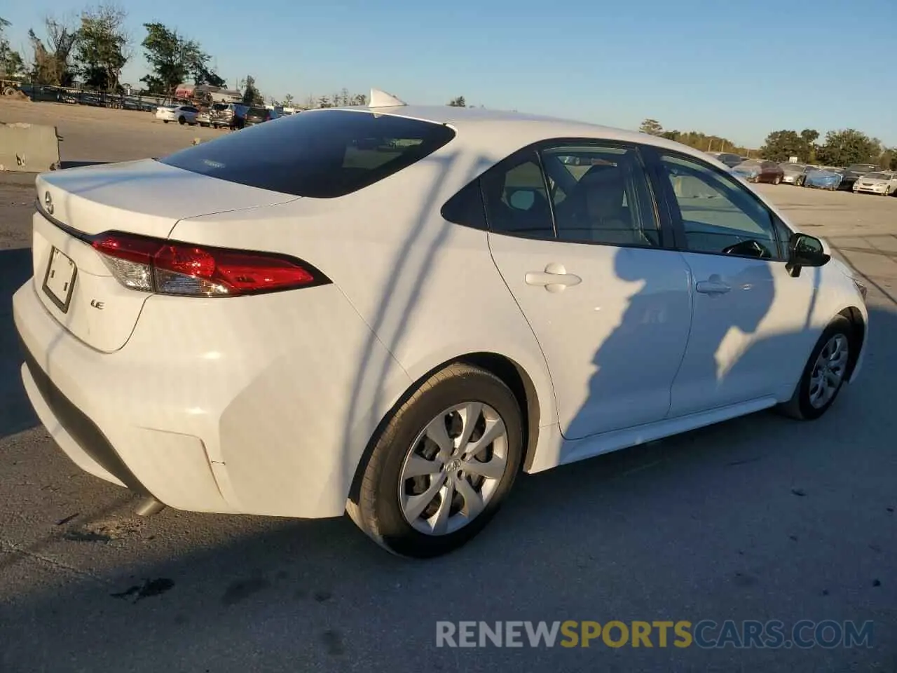 3 Фотография поврежденного автомобиля JTDEPMAEXN3008406 TOYOTA COROLLA 2022