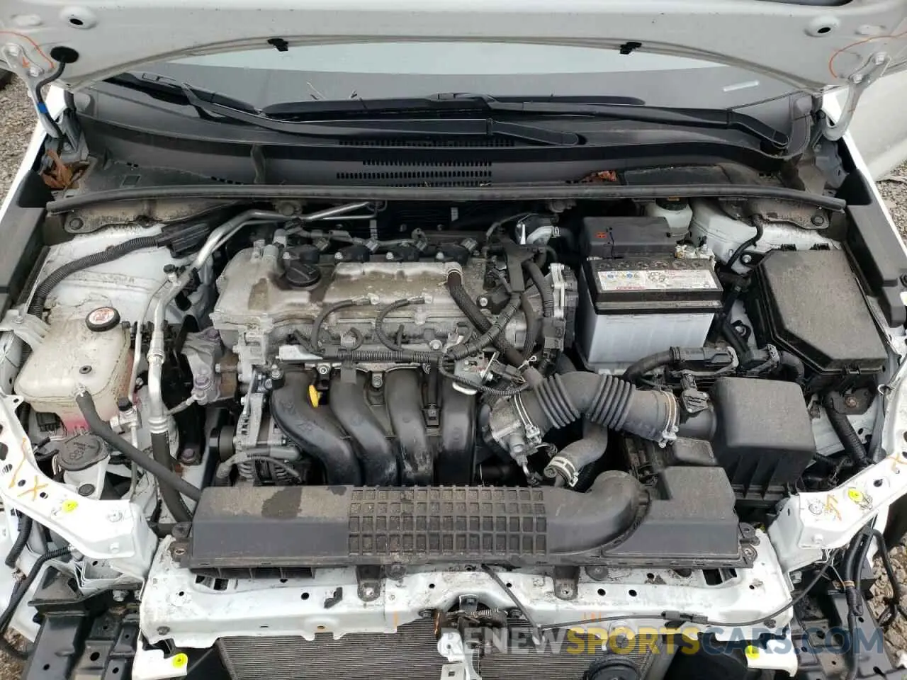 11 Фотография поврежденного автомобиля JTDEPMAEXN3009393 TOYOTA COROLLA 2022