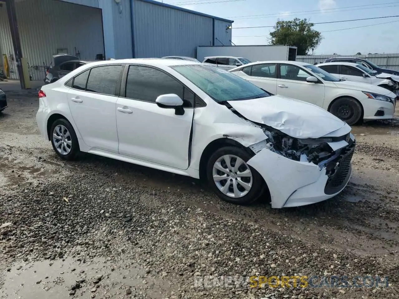 4 Photograph of a damaged car JTDEPMAEXN3010172 TOYOTA COROLLA 2022
