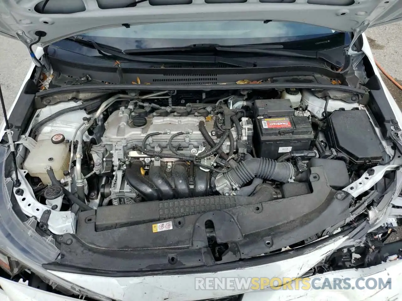11 Фотография поврежденного автомобиля JTDEPMAEXN3012083 TOYOTA COROLLA 2022